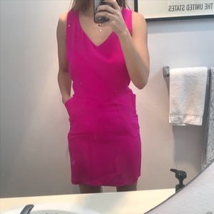 Myne Silk tie back dress